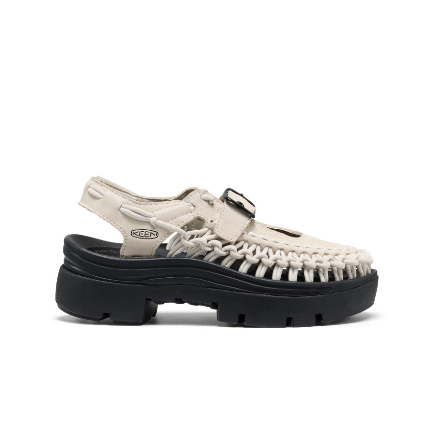 All Gender UNEEK PLT Mary Jane Sneaker  |  Birch Smooth Lea