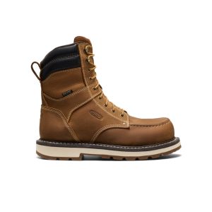 Men's Cincinnati 8 Waterproof 90° Heel Boot (Carbon Toe) | Belgian/Sandshell