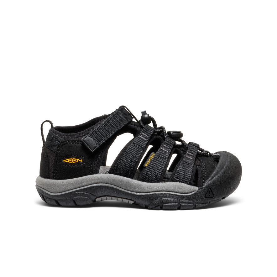 Little Kids' Newport H2  |  Black/KEEN Yellow